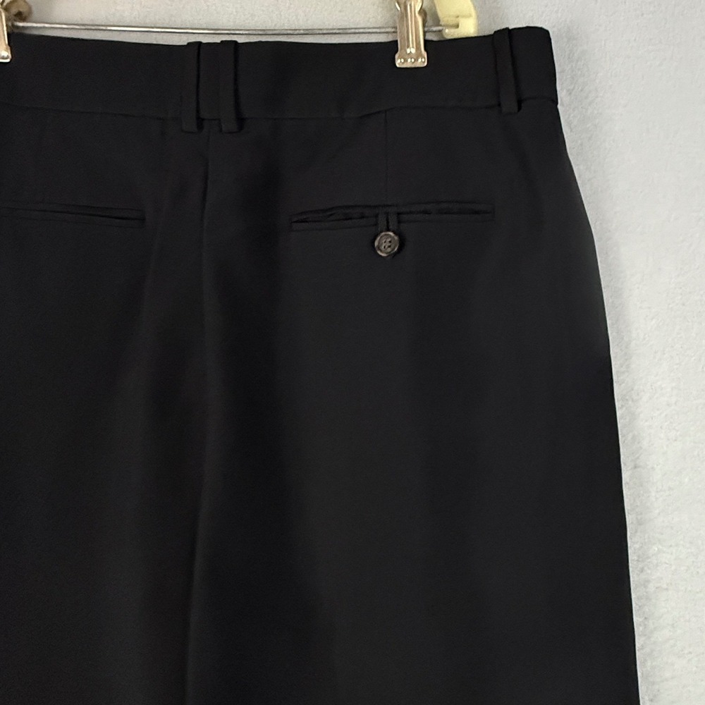 J.Crew Essential Pant Black Wide Leg Pleated High Rise Trousers Womens 12 - Picture 11 of 13